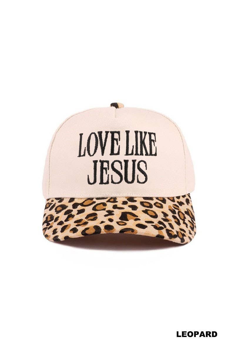 Love Like Jesus Two Tone Cotton Hat