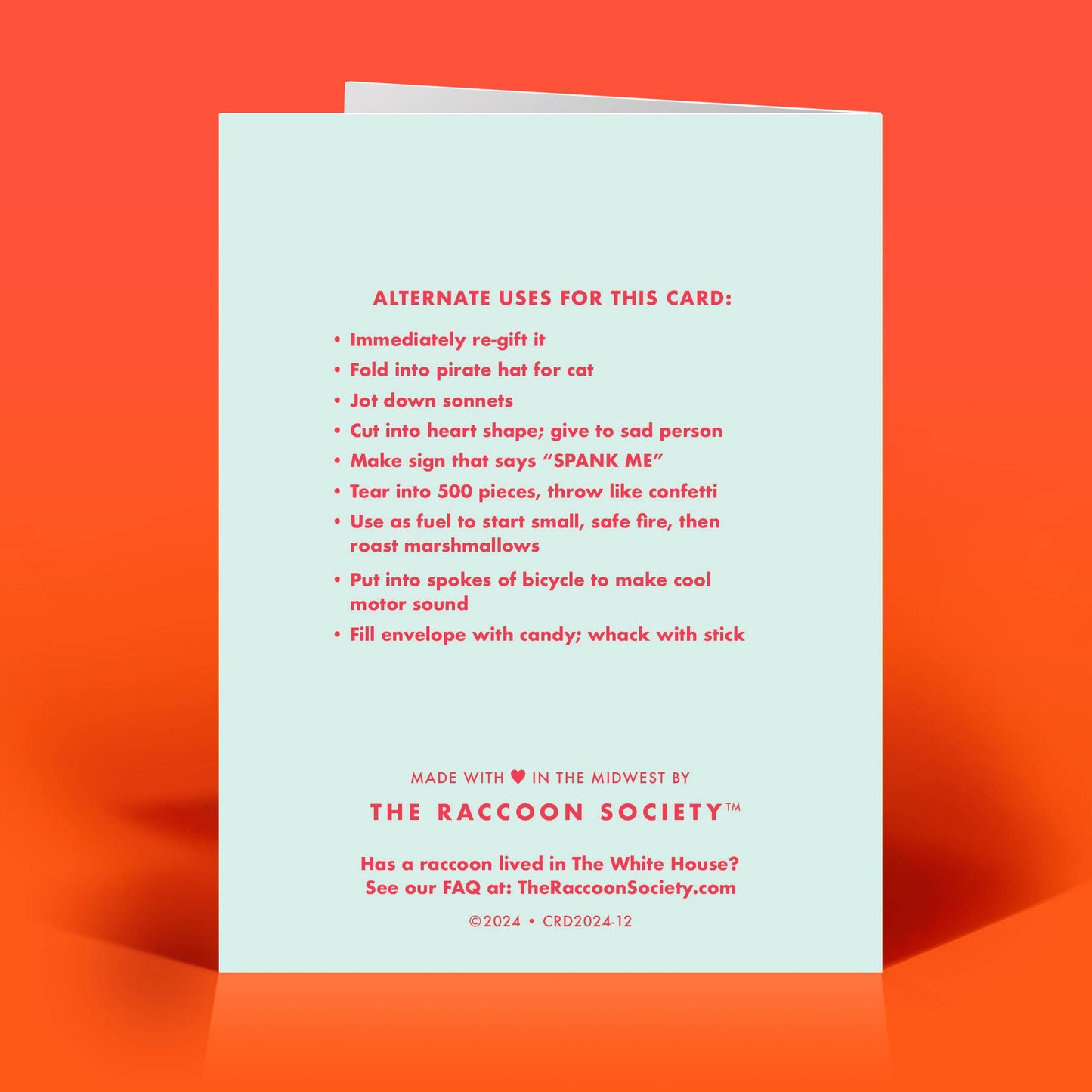 Funny Birthday Card – CALM DOWN – Vintage Sweary Humor
