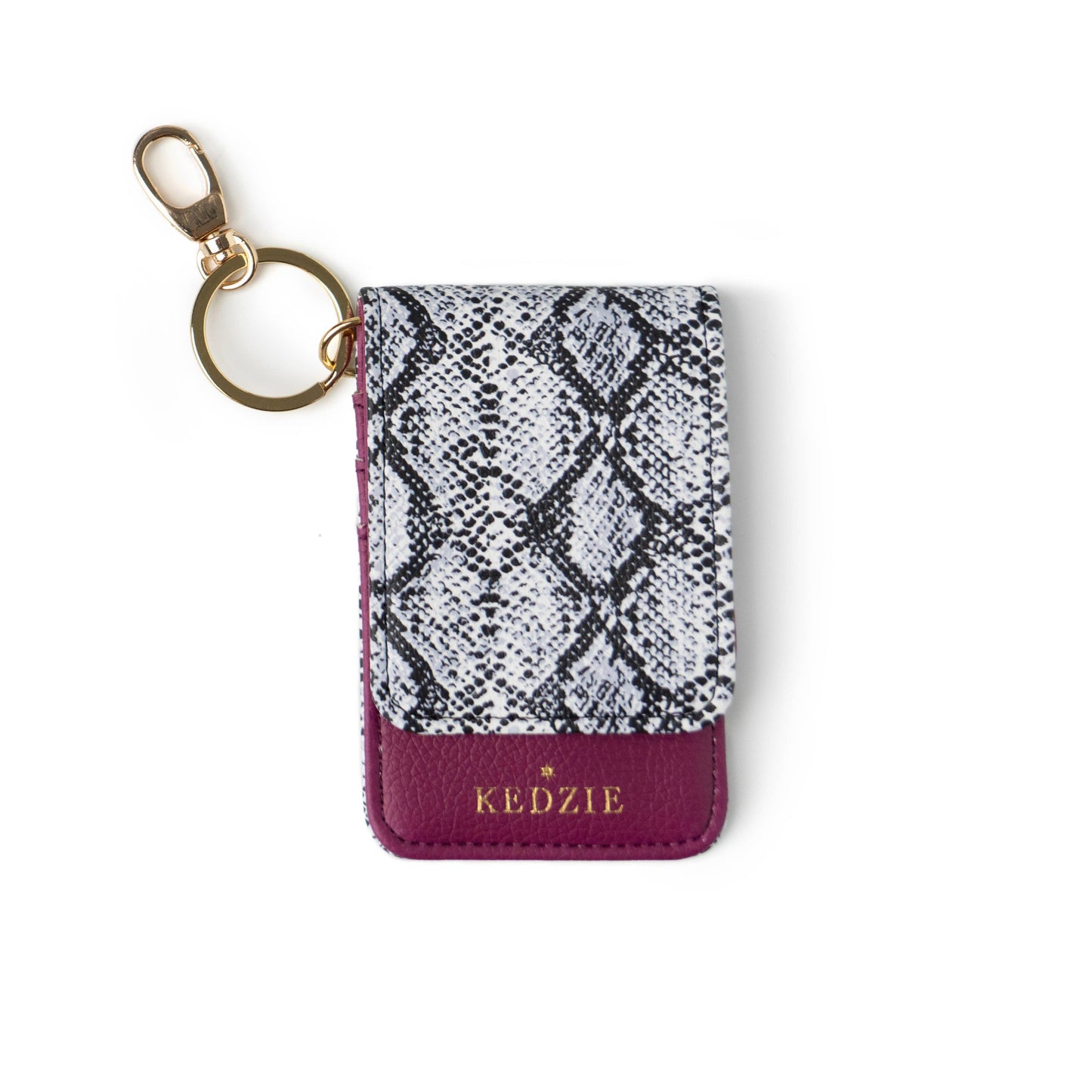 Kedzie Essentials Only ID Holder Keychain Open Stock