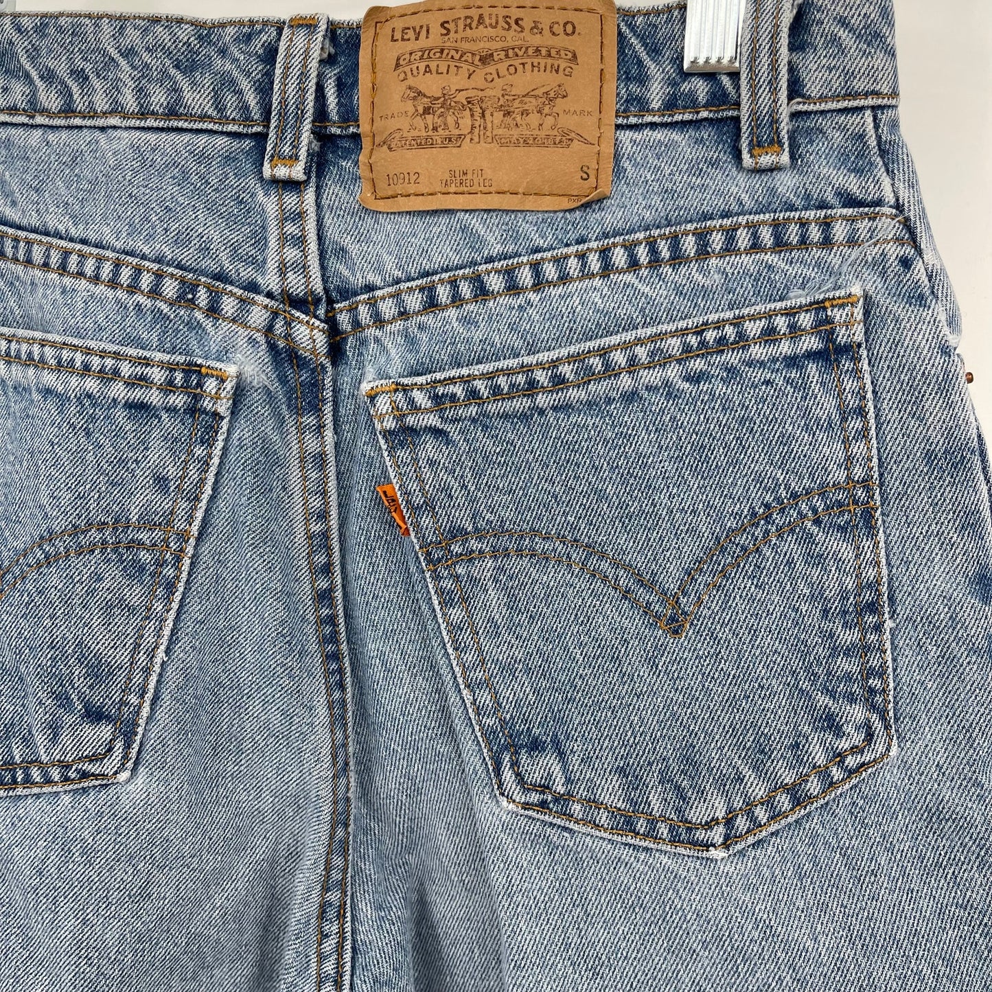 Levi's Orange Tab Vintage Jeans 7 Short