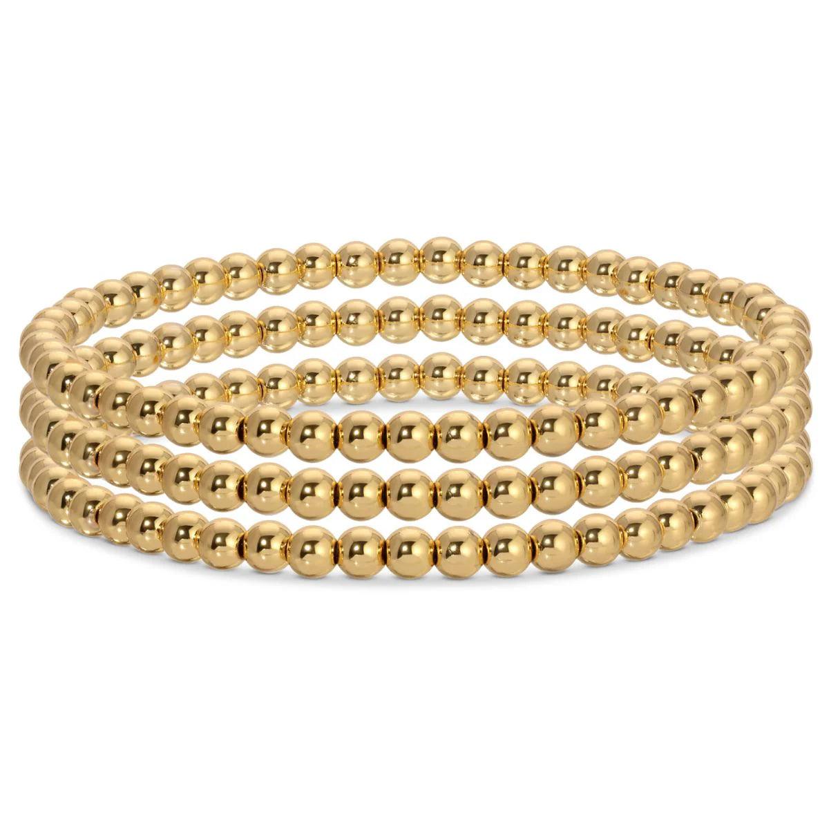 GOLD BEADED BRACELET