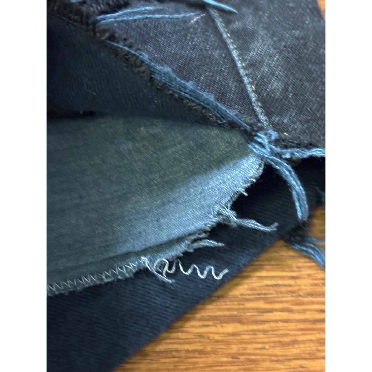 Vintage Marithe + Francois Girbaud Distressed Black Jean Shorts 11/12
