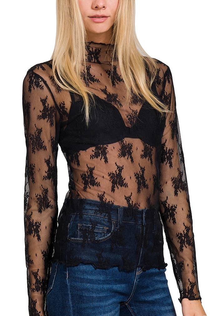 NEW Lace  Layering Top