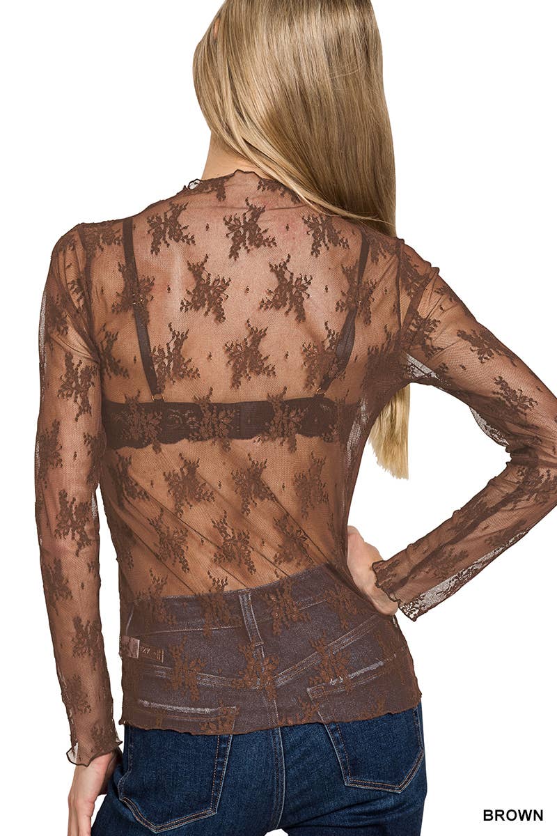 NEW Lace  Layering Top
