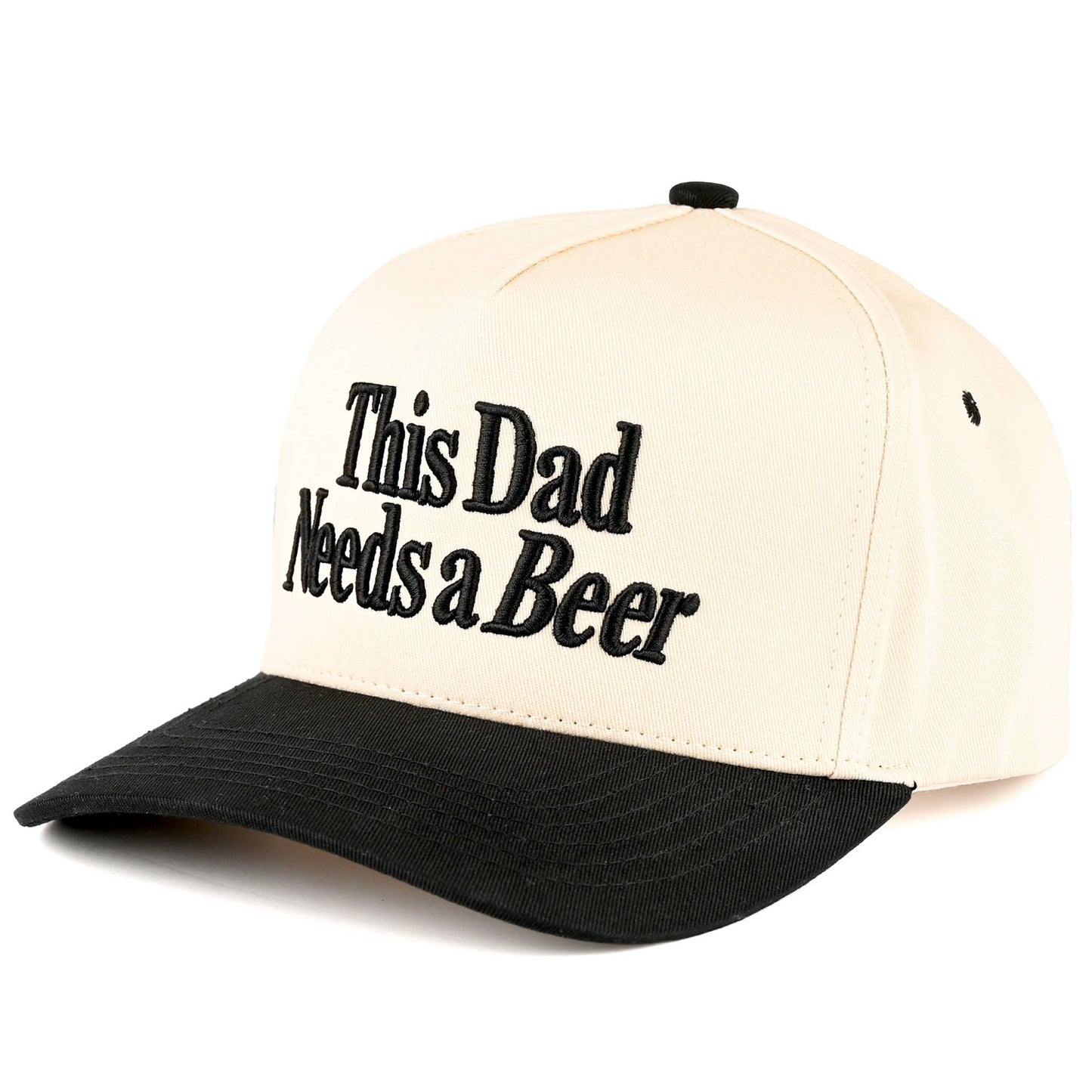 C.C THIS DAD NEEDS A BEER Letter Trucker Cap
