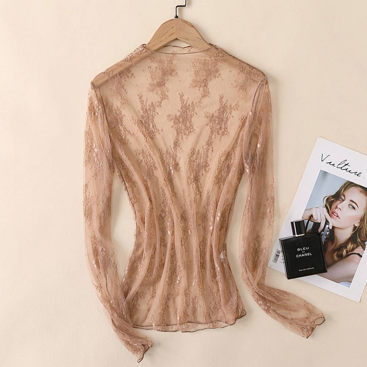NEW Sexy Mesh Blouse