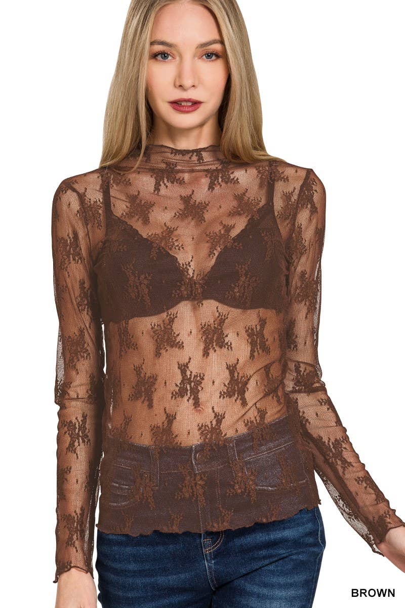 NEW Lace  Layering Top