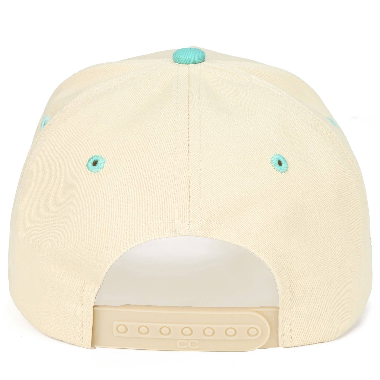 C.C ASK ME ABOUT MY DOG Letter on Two Tone Trucker Hat