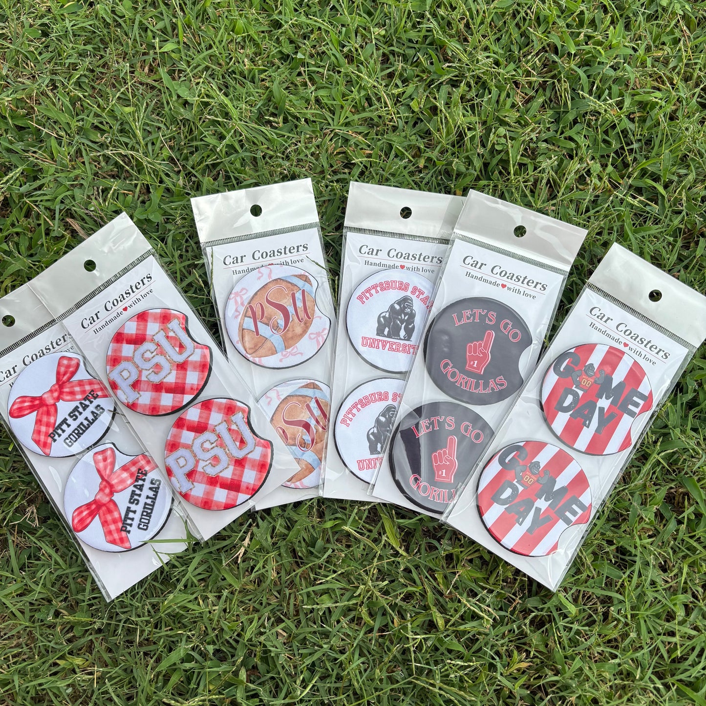 PSU Car Coaster Set 