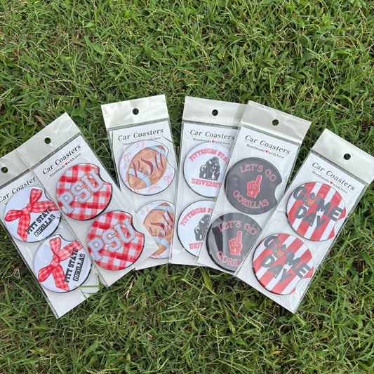 PSU Car Coaster Set 