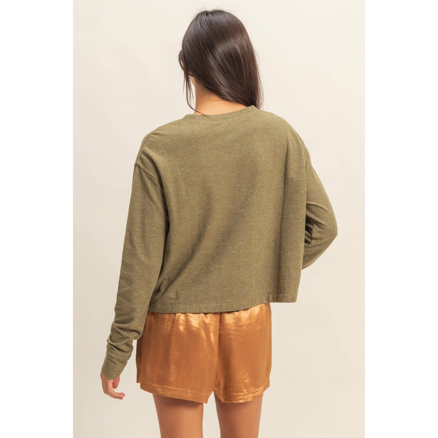 NEW DOUBLE ZERO Cropped Sweatshirt