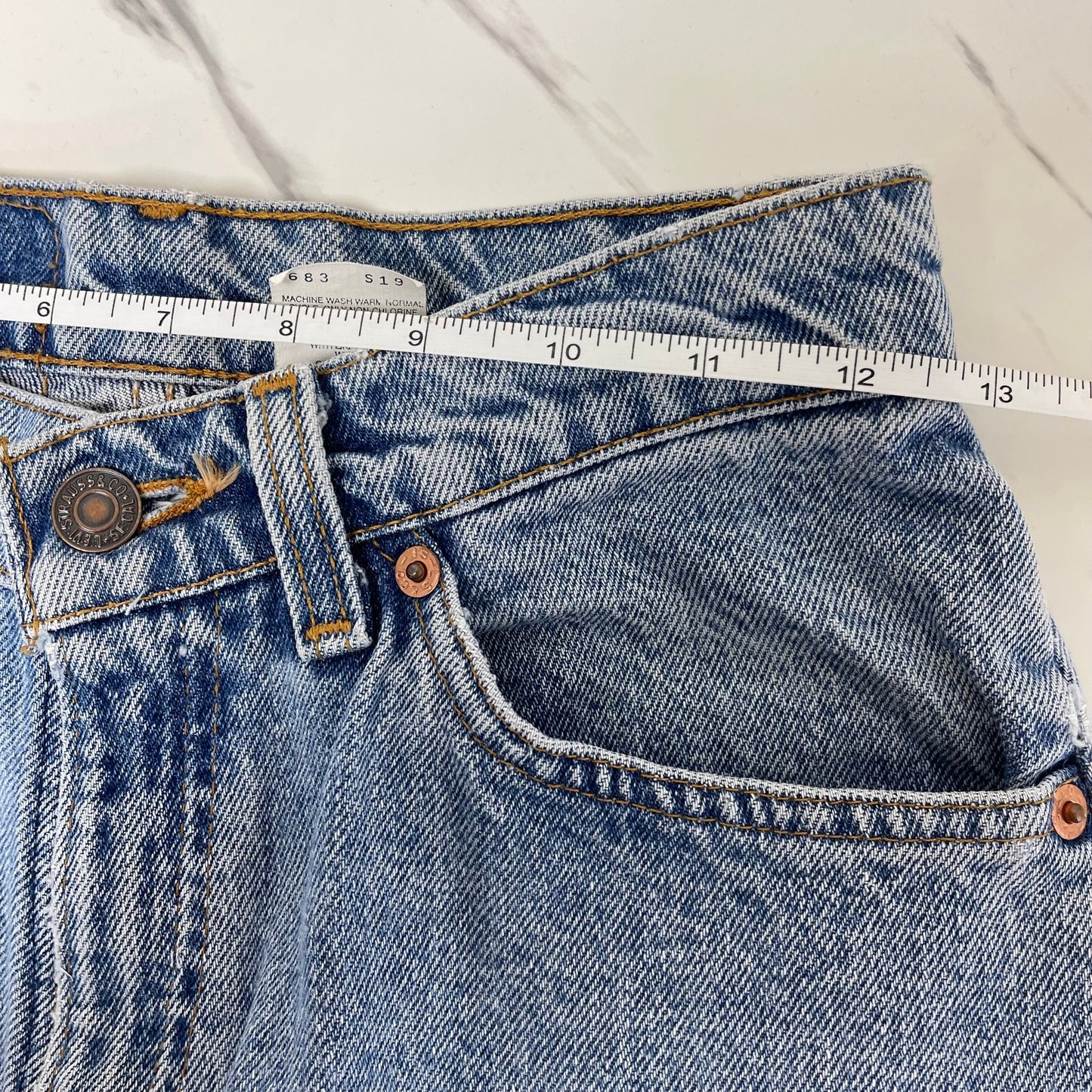 Levi's Orange Tab Vintage Jeans 7 Short