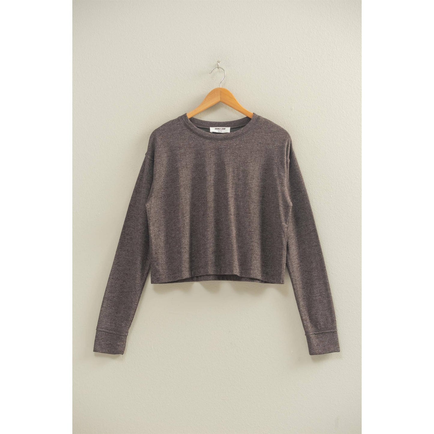 NEW DOUBLE ZERO Cropped Sweatshirt