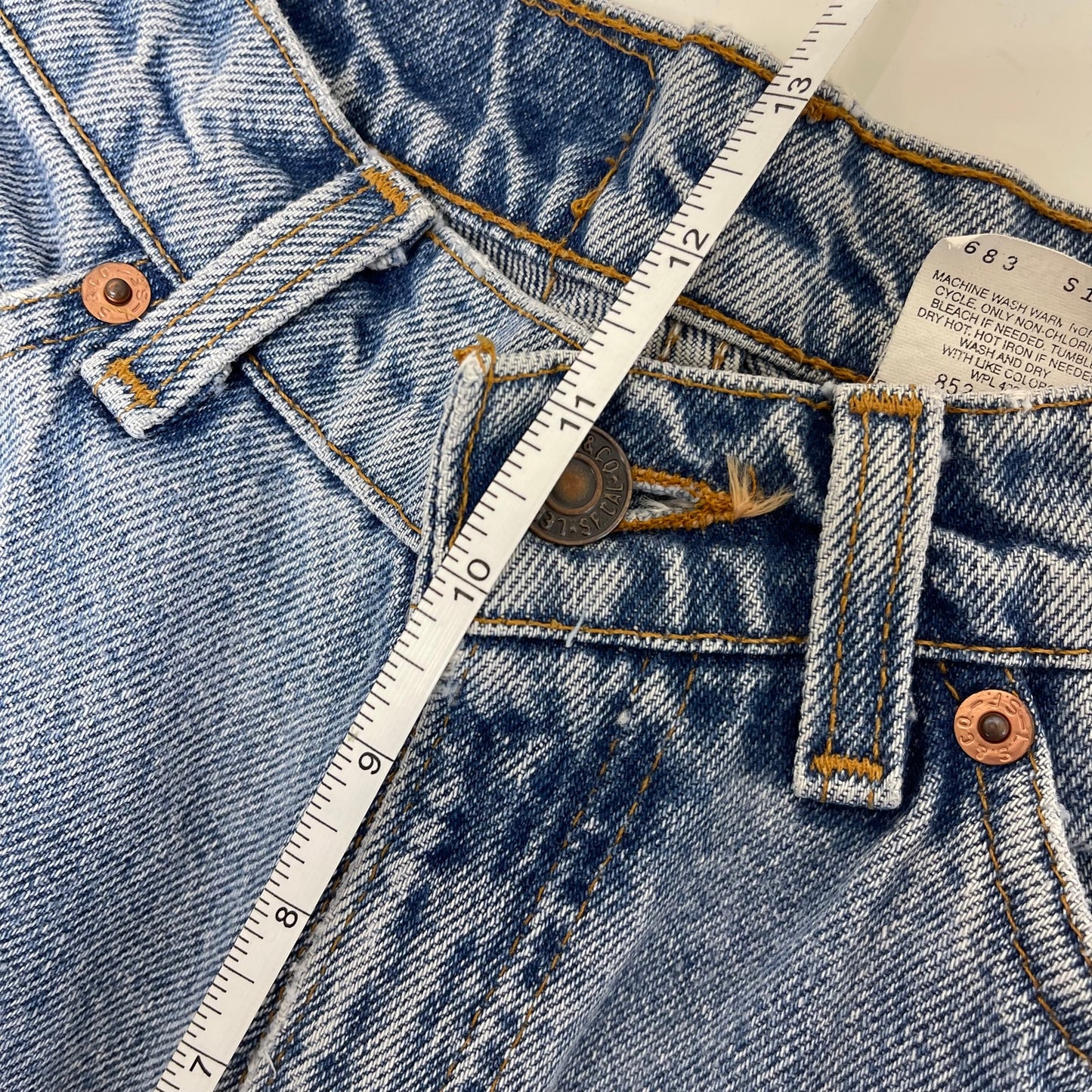 Levi's Orange Tab Vintage Jeans 7 Short