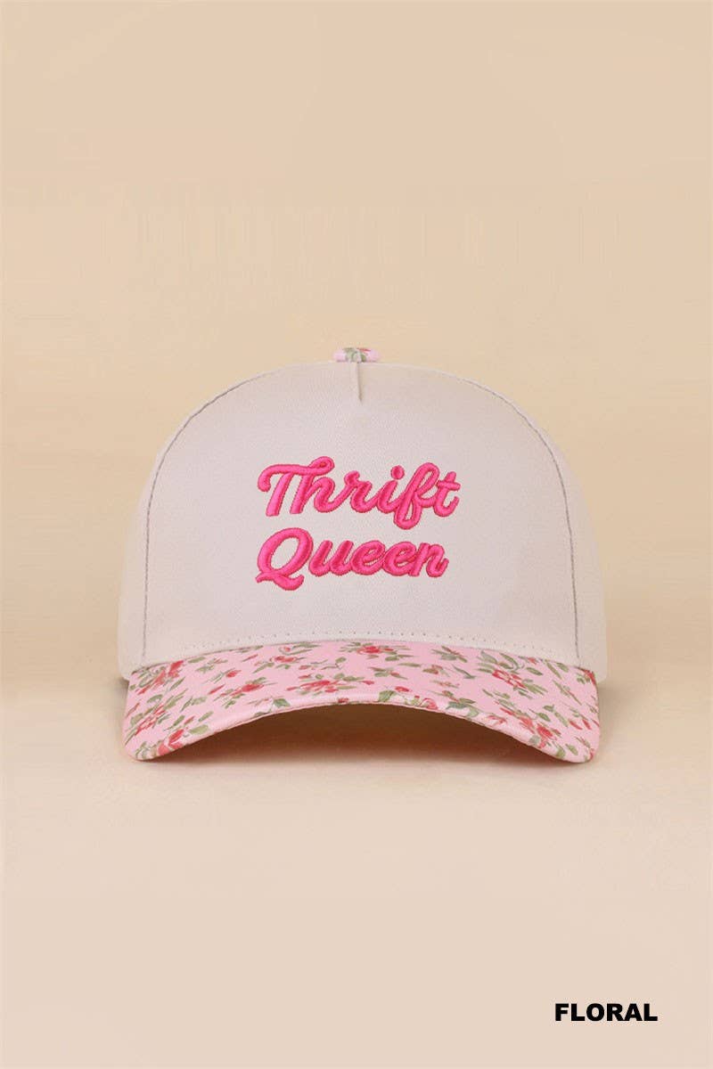 Thrift Queen Two Tone Snapback Hat