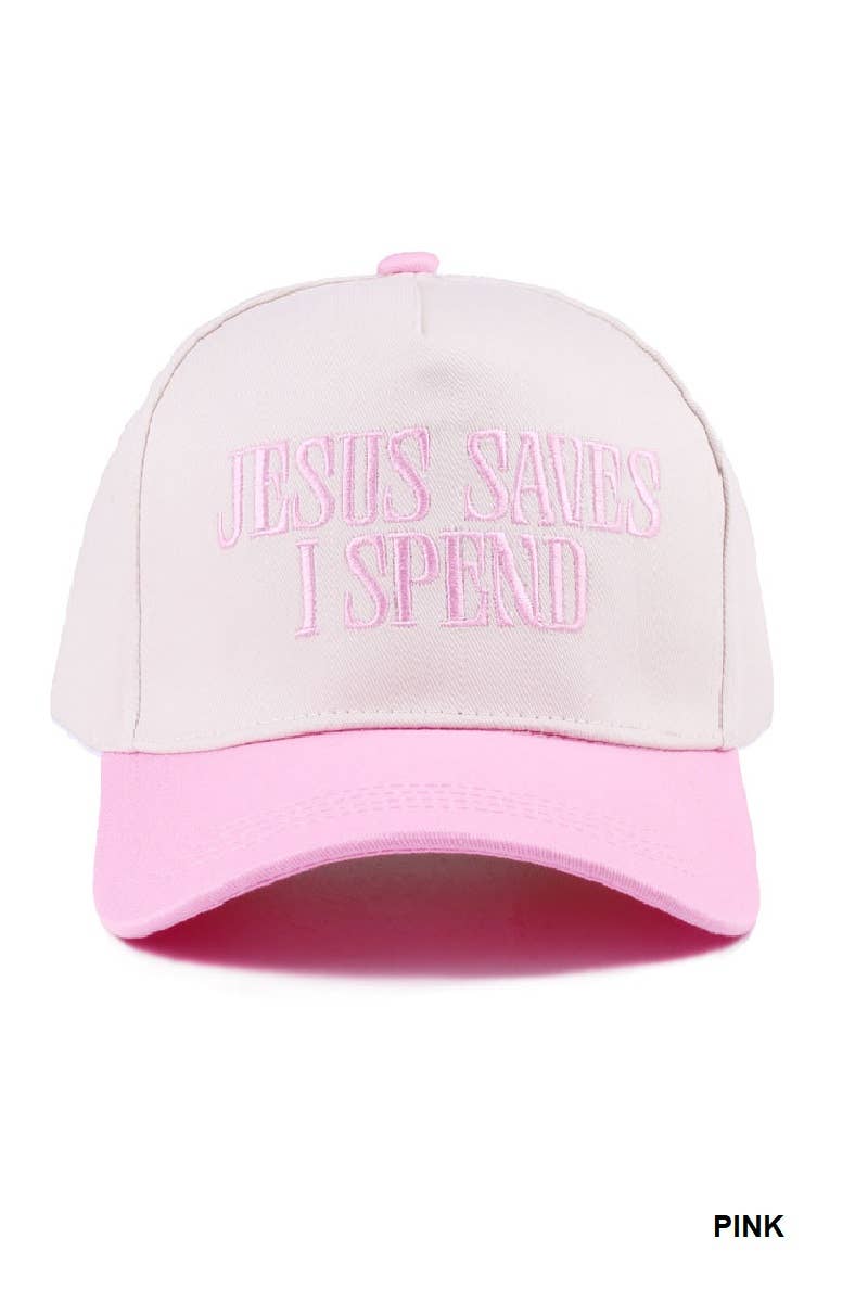 Jesus Saves I Spend Cap