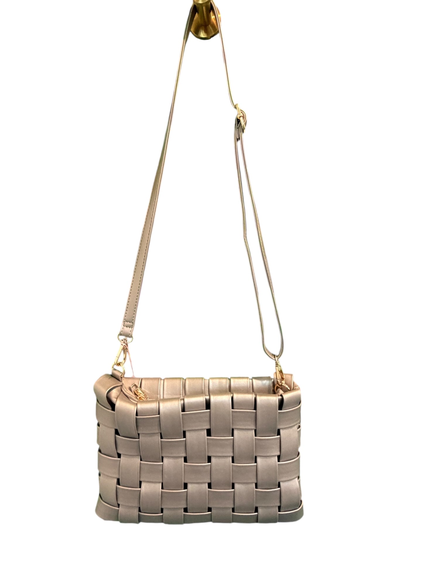 Anthropologie Lindy Woven Clutch Bag