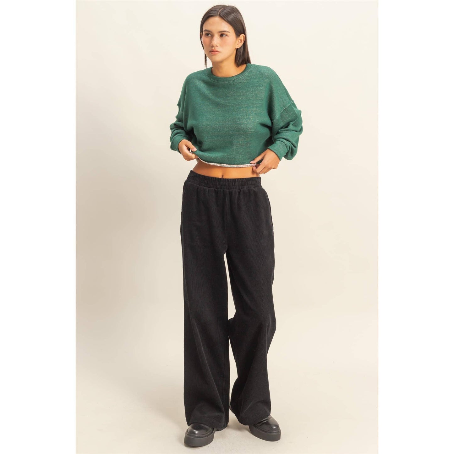 NEW DOUBLE ZERO Cropped Top