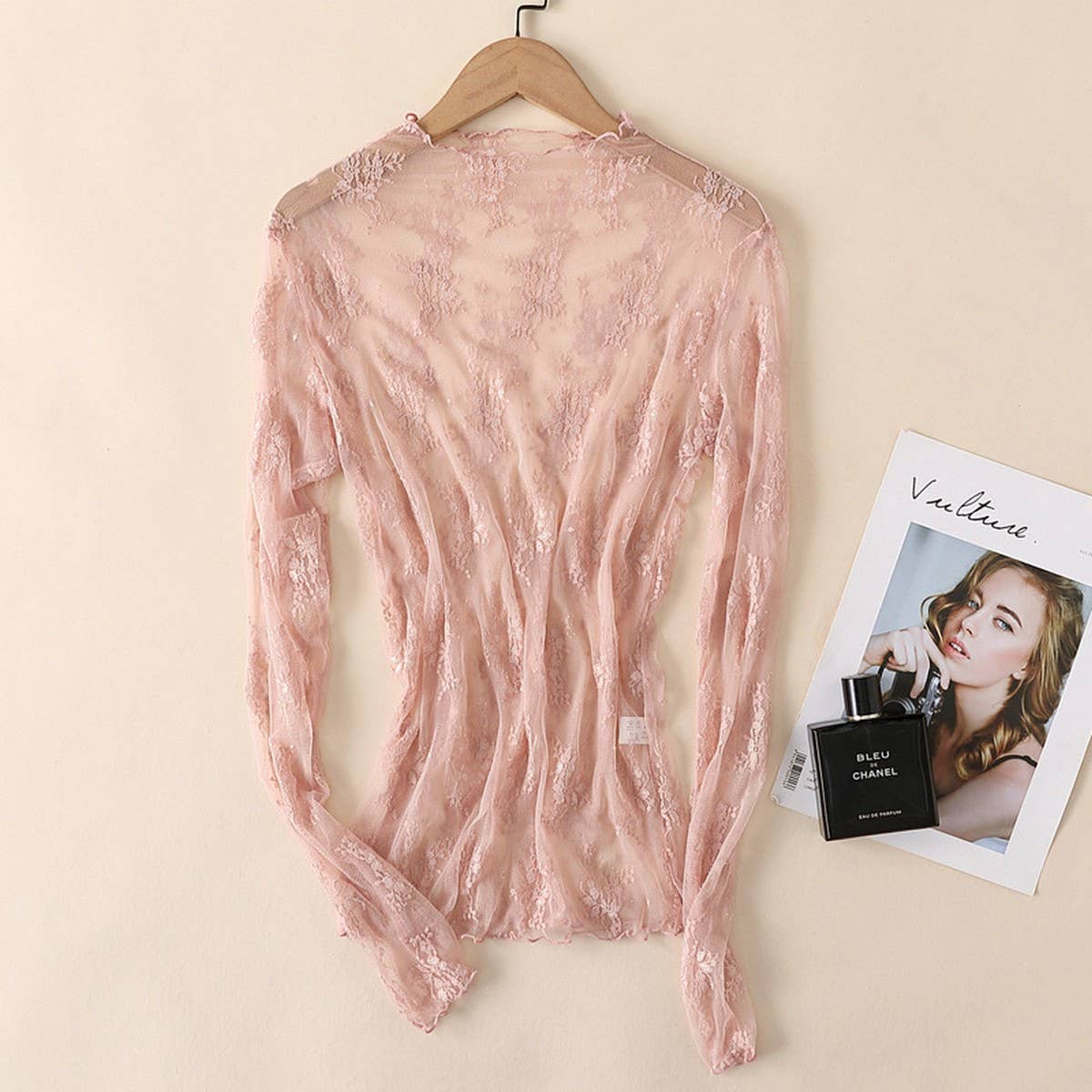 NEW Sexy Mesh Blouse