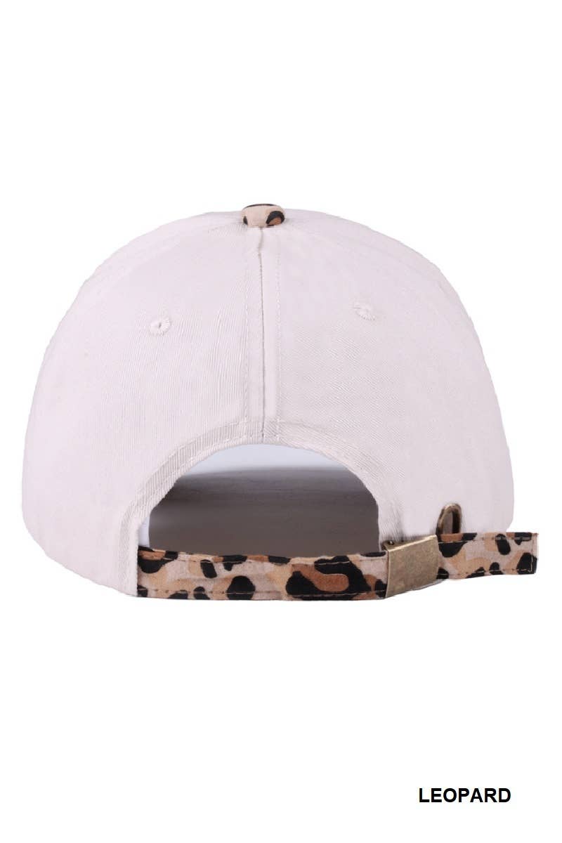 Cowboys And Tequila Two Tone Canvas Cotton Cap