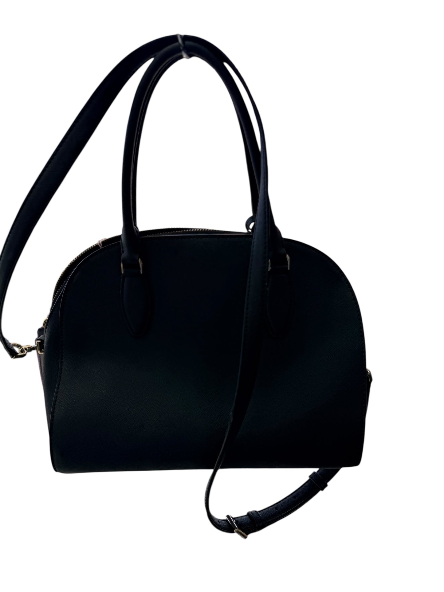 Kate Spade Reilly Black Dome Crossbody Satchel