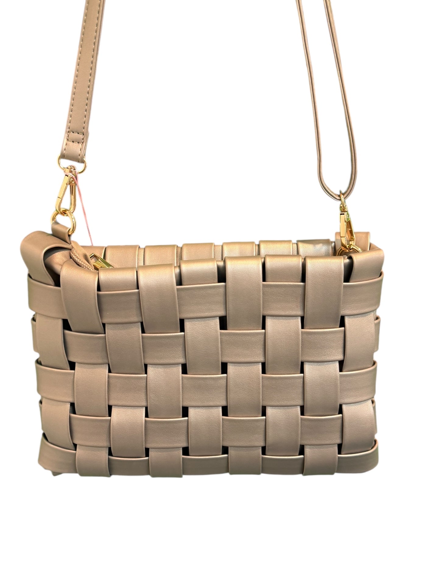 Anthropologie Lindy Woven Clutch Bag