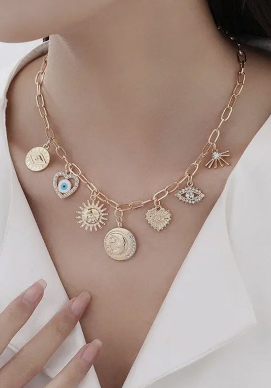 All-Seeing Charm Necklace