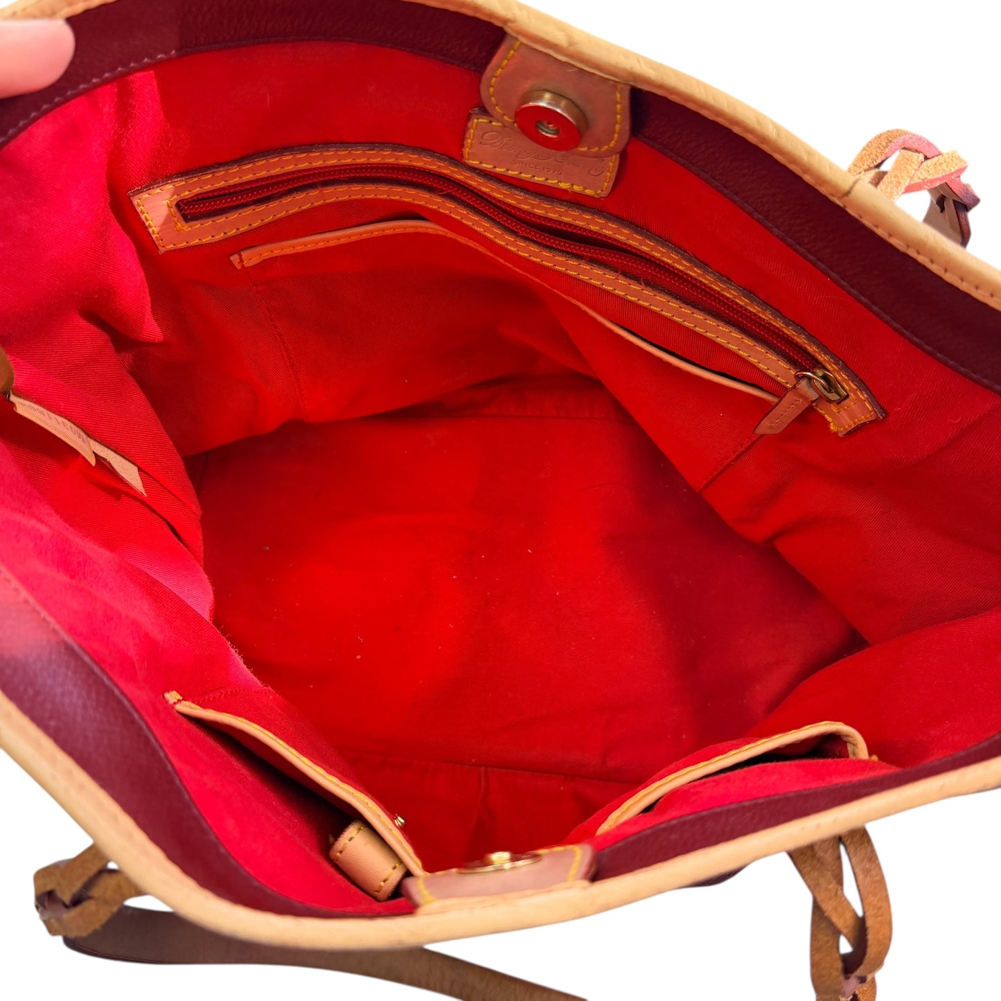 Dooney & Bourke Bailey Tote Bag Red