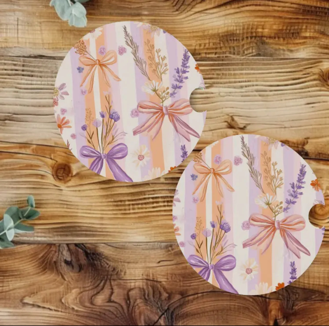 Car Coasters Set of 2