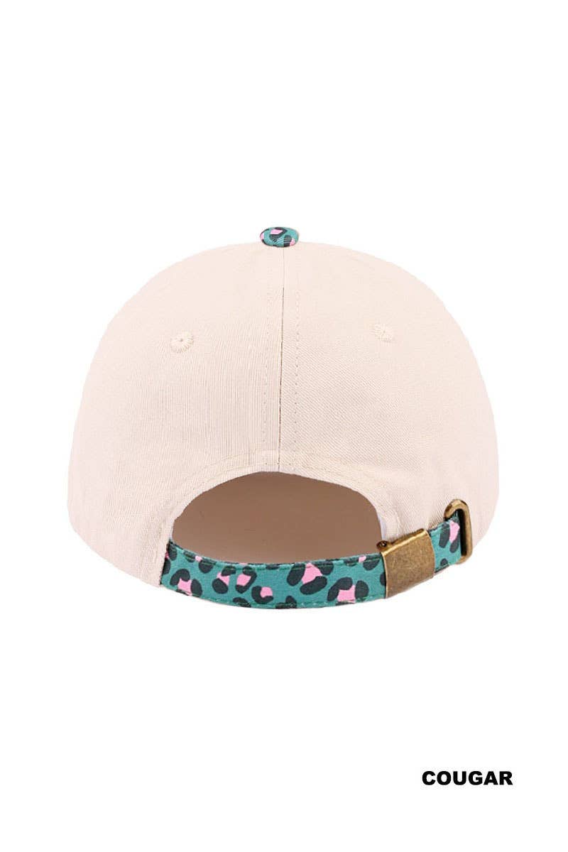 Brunettes Have More Fun Two-tone Canvas Cotton Cap
