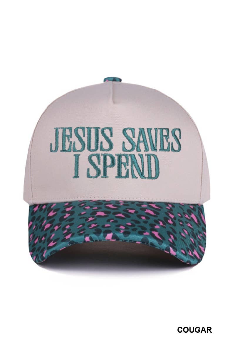 Jesus Saves I Spend Cap