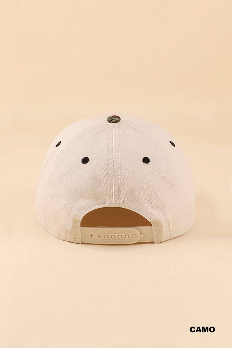 Sorry About My Boyfriend Two Tone Snapback Hat