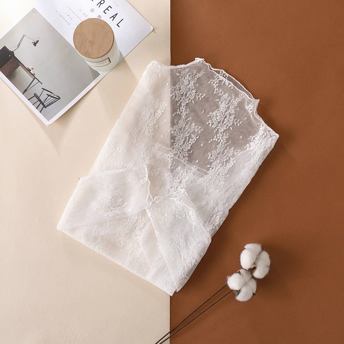 New Sheer Lace Top