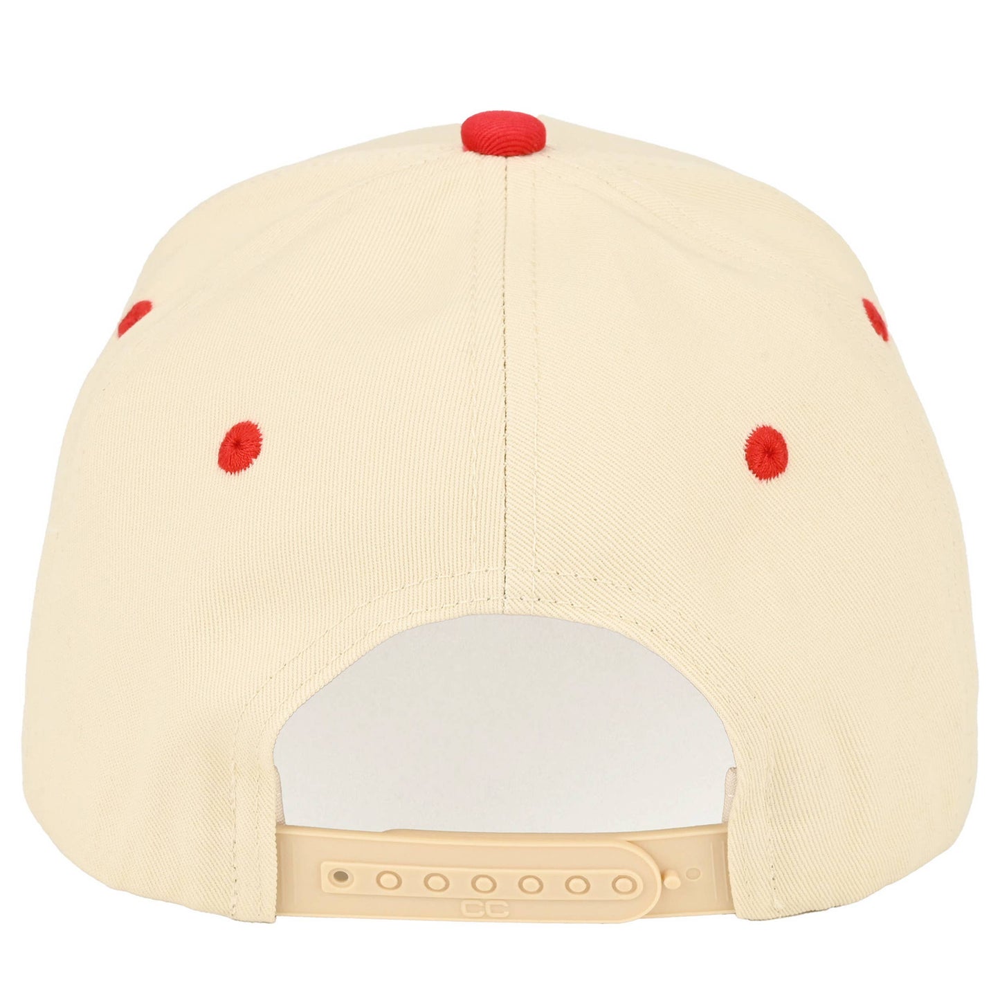 C.C Gingham Check USA EST 1776 Letter Two Tone Trucker Hat
