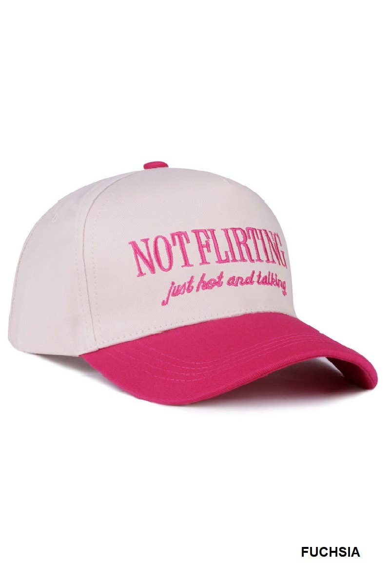 Not Flirting Cap