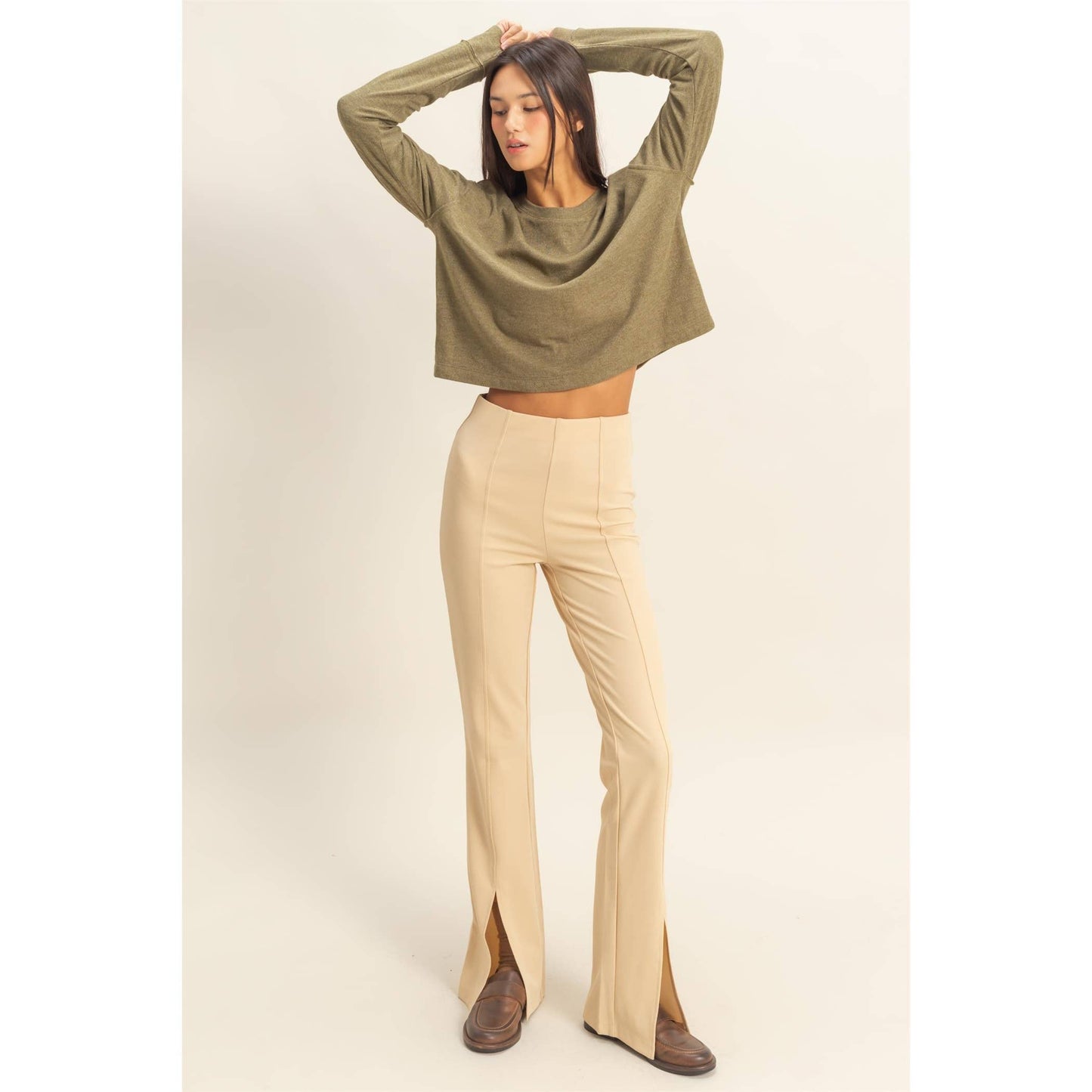 NEW DOUBLE ZERO Cropped Sweatshirt