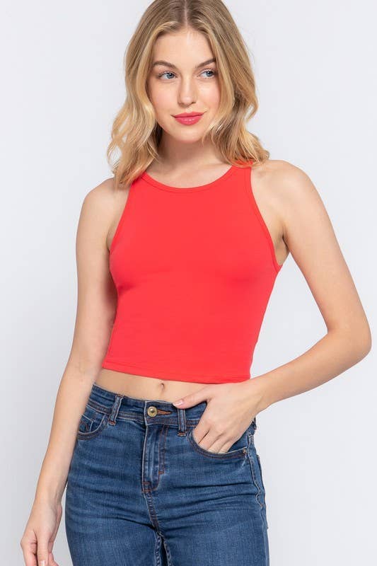 *NEW* Halter Neck Crop Top