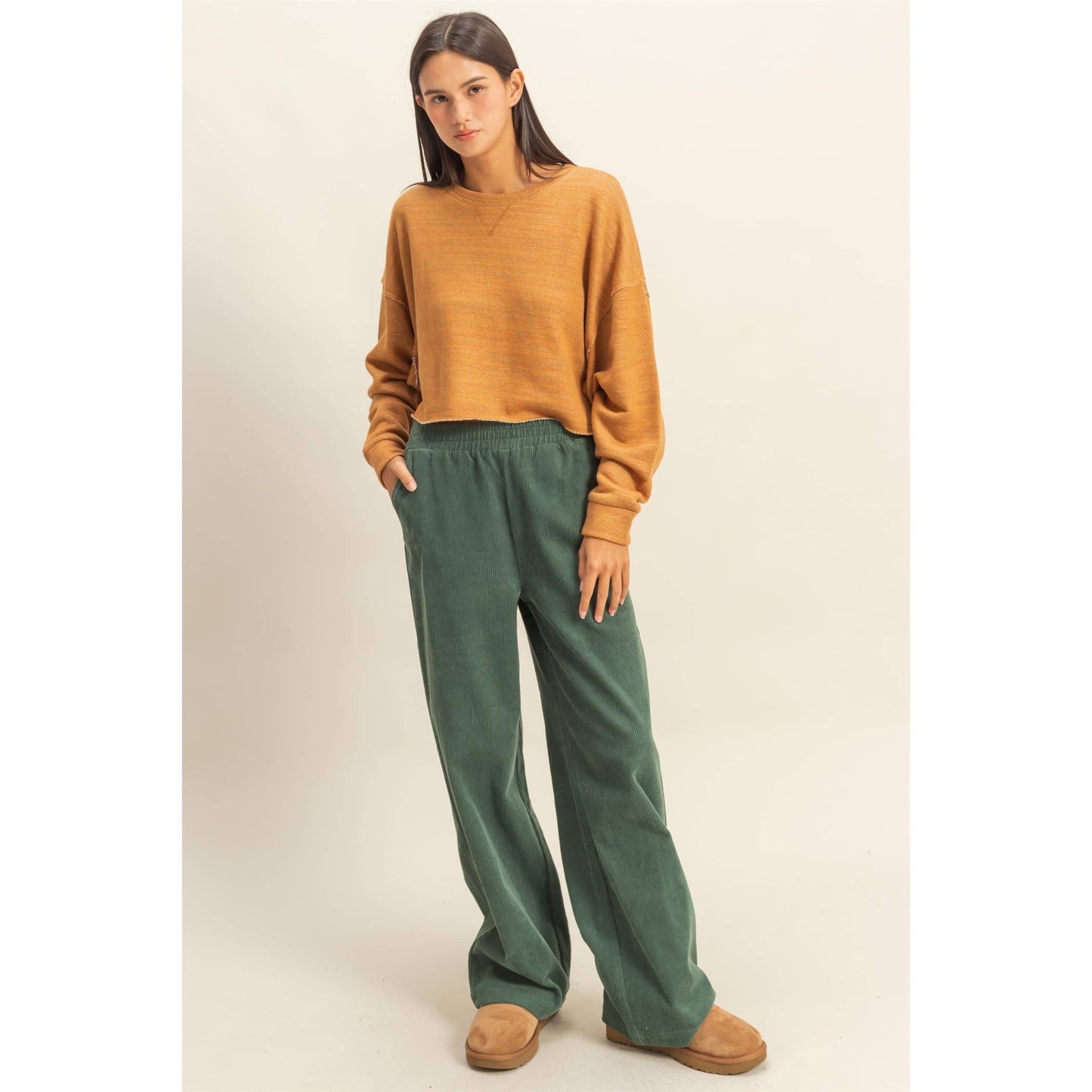 NEW DOUBLE ZERO Cropped Top