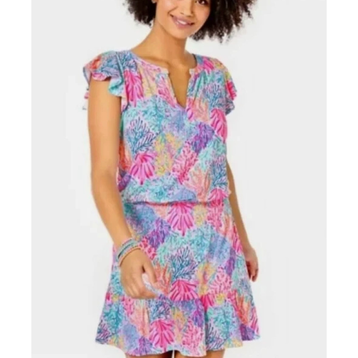 Lilly Pulitzer Ravi Romper Dress Womens  XL