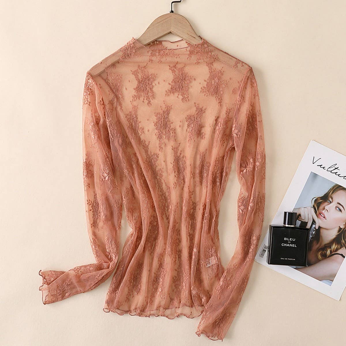 NEW Sexy Mesh Blouse