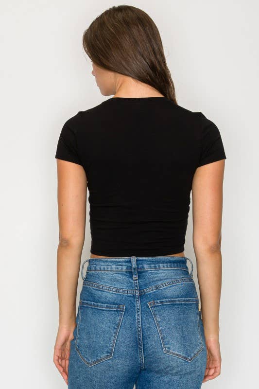 *NEW* Crop Baby Tee