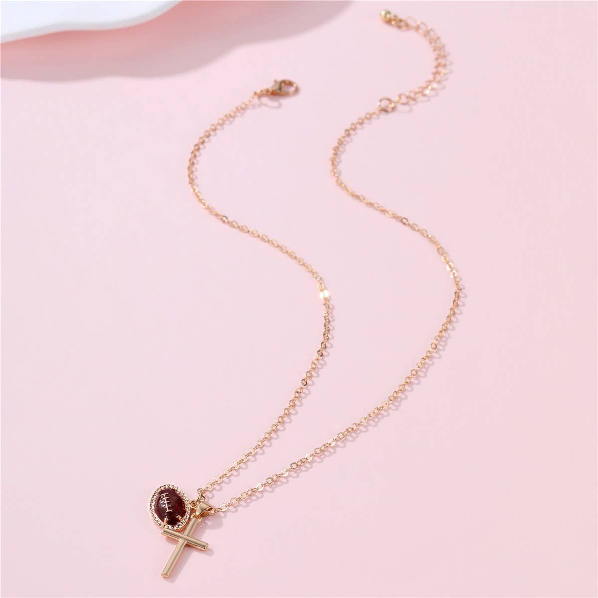 Gameday Sports Enthusiast Cross Necklace | 40NK9711