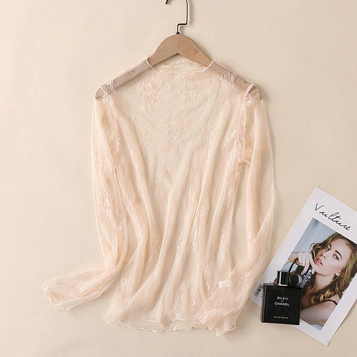 NEW Sexy Mesh Blouse