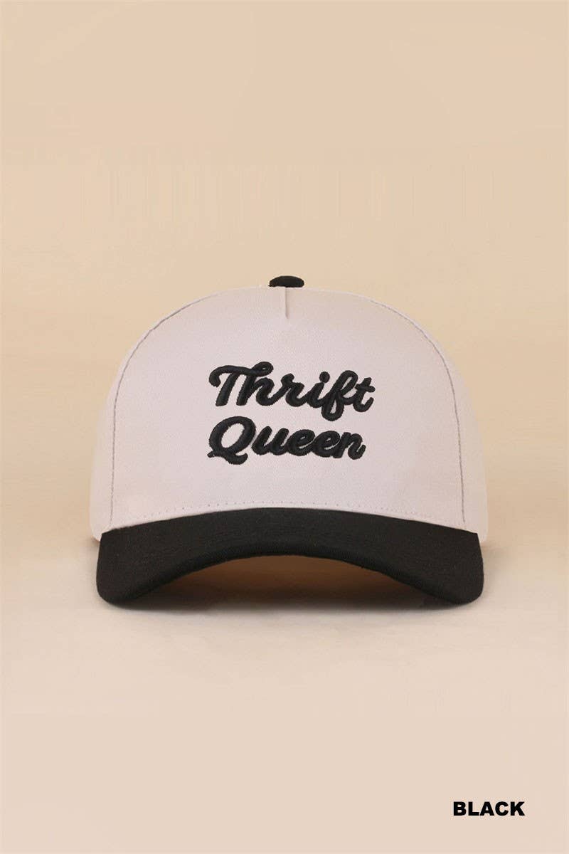 Thrift Queen Two Tone Snapback Hat
