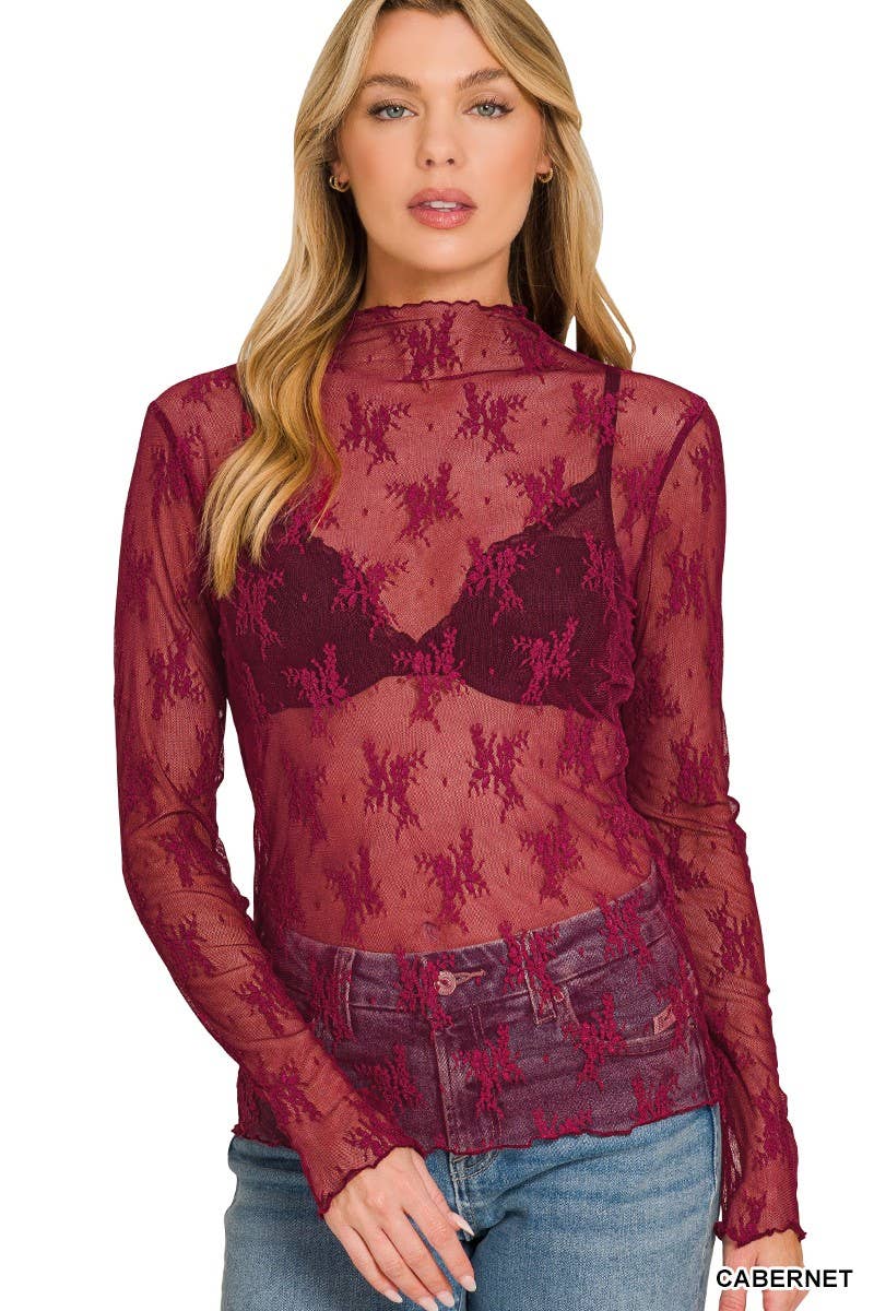 NEW Lace  Layering Top