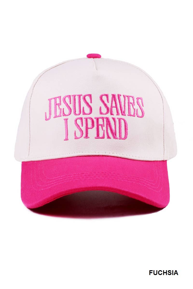 Jesus Saves I Spend Cap