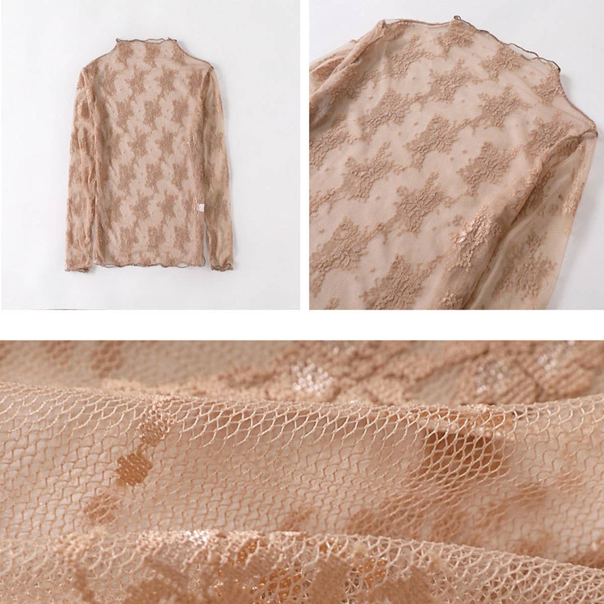 NEW Sexy Mesh Blouse