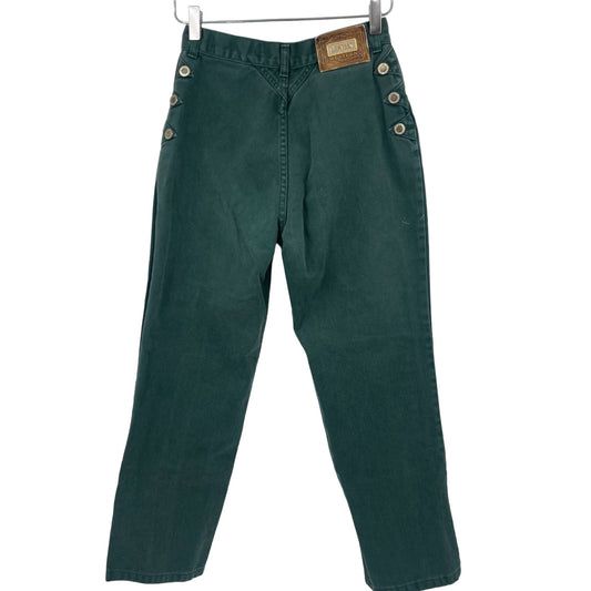 Vintage Lawman Green Denim Jeans Western 9